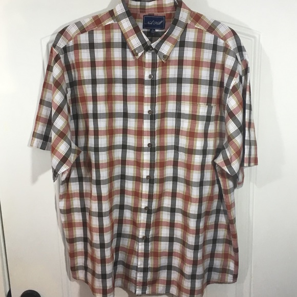 🍁Nob Hill Plaid Button Down - Picture 2 of 6